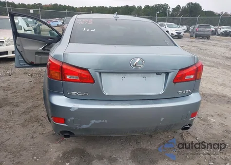 2008 Lexus Is 250 from USA, damaged, VIN JTHBK262185080199